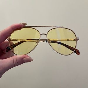 Veux Yellow Sunglasses